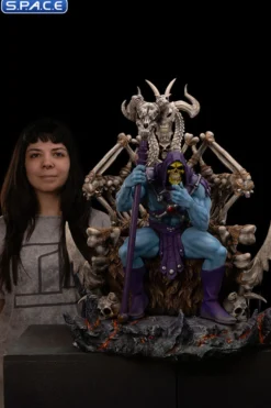 1/3 Scale Skeletor on Throne Prime Scale Statue
