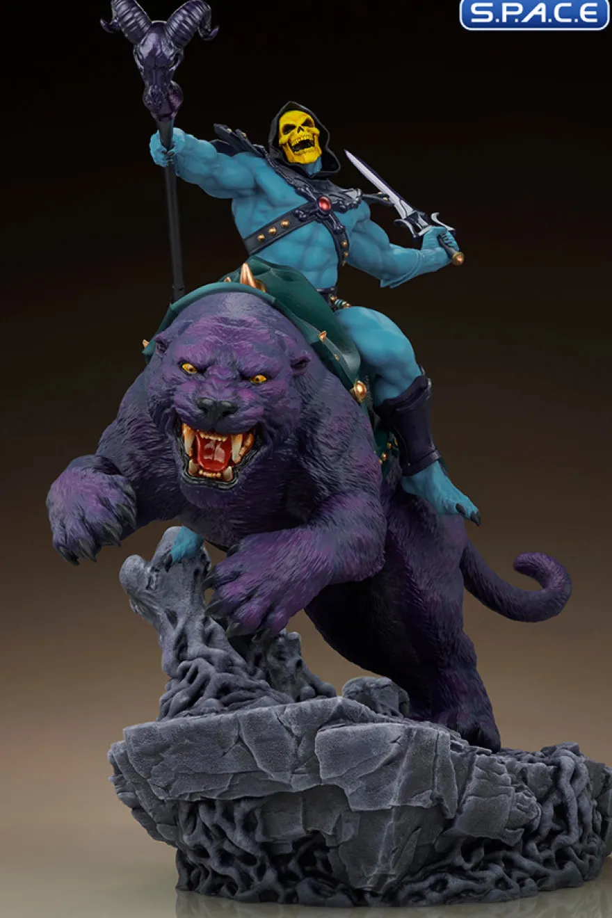 1/4 Scale Skeletor & Panthor Maquette
