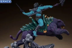 1/4 Scale Skeletor & Panthor Maquette