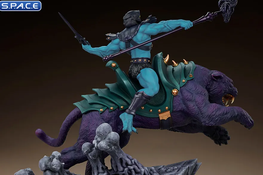 1/4 Scale Skeletor & Panthor Maquette
