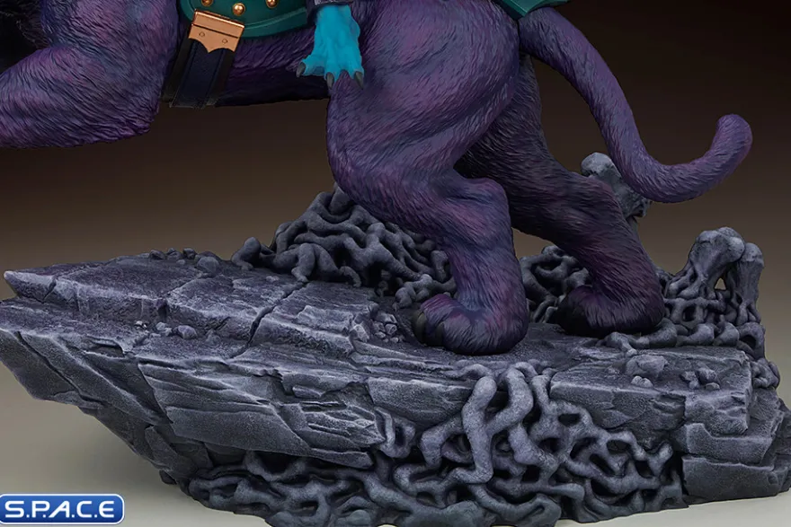 1/4 Scale Skeletor & Panthor Maquette