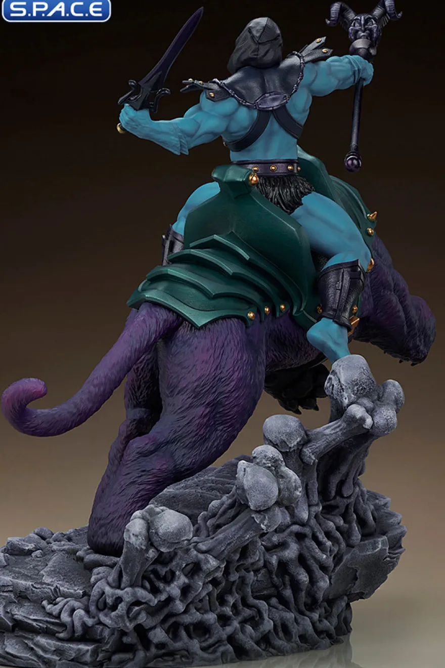 1/4 Scale Skeletor & Panthor Maquette