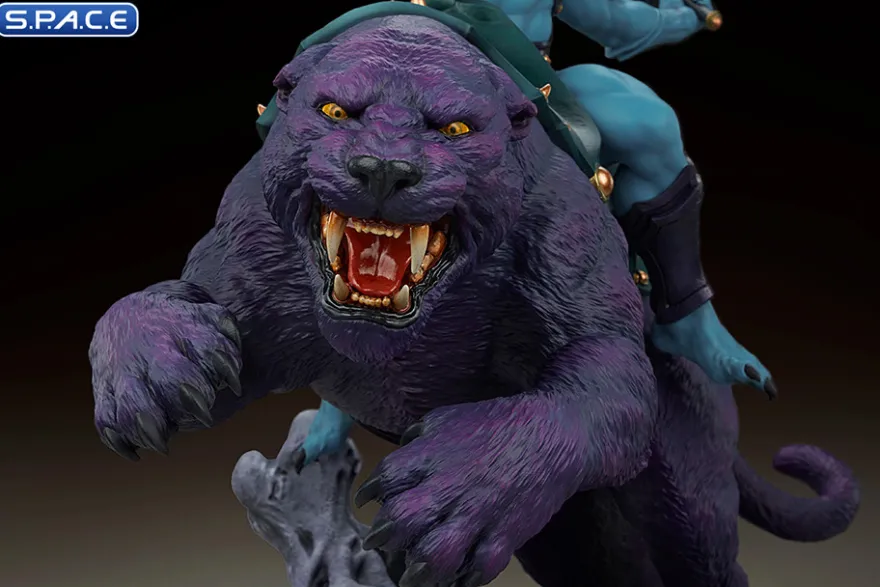 1/4 Scale Skeletor & Panthor Maquette