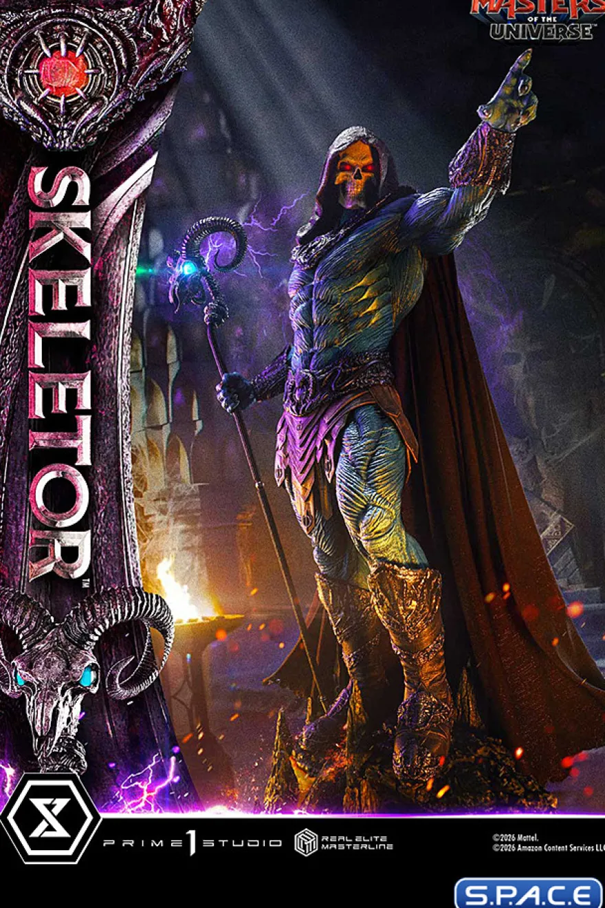1/3 Scale Skeletor Real Elite Masterline Statue