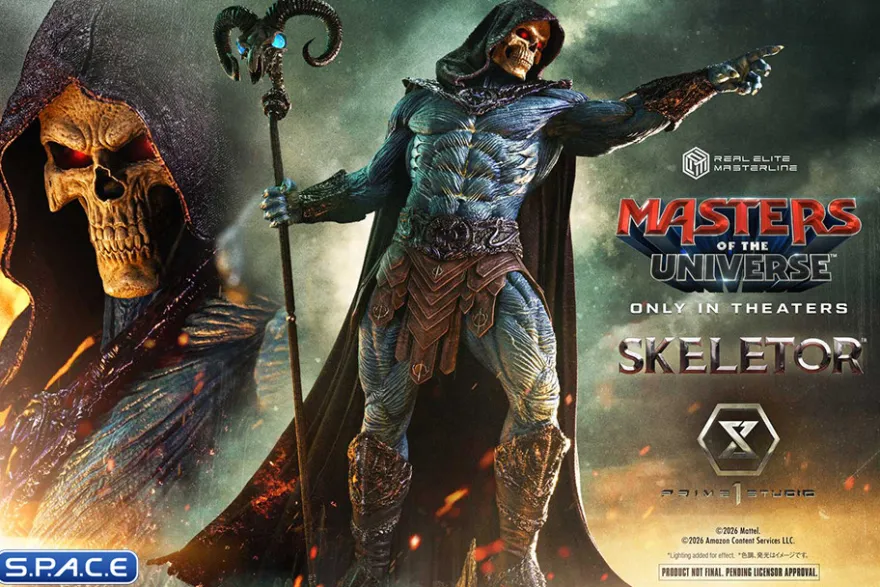 1/3 Scale Skeletor Real Elite Masterline Statue
