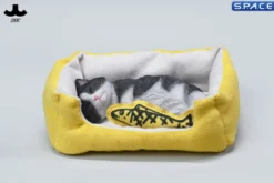 1/6 Scale sleeping Cat with pillow