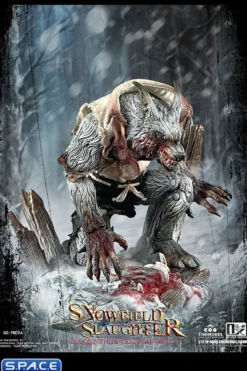 1/12 Scale Snowfield Slaughter Bloody White Werewolf - Deluxe Version