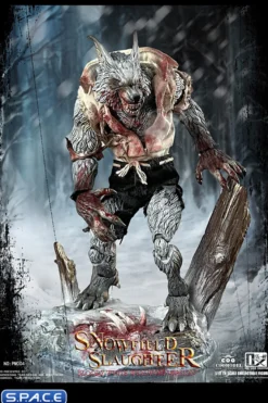 1/12 Scale Snowfield Slaughter Bloody White Werewolf - Deluxe Version