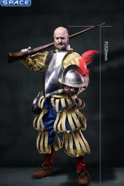 1/6 Scale Spanish Conquistador Musketeer Captain