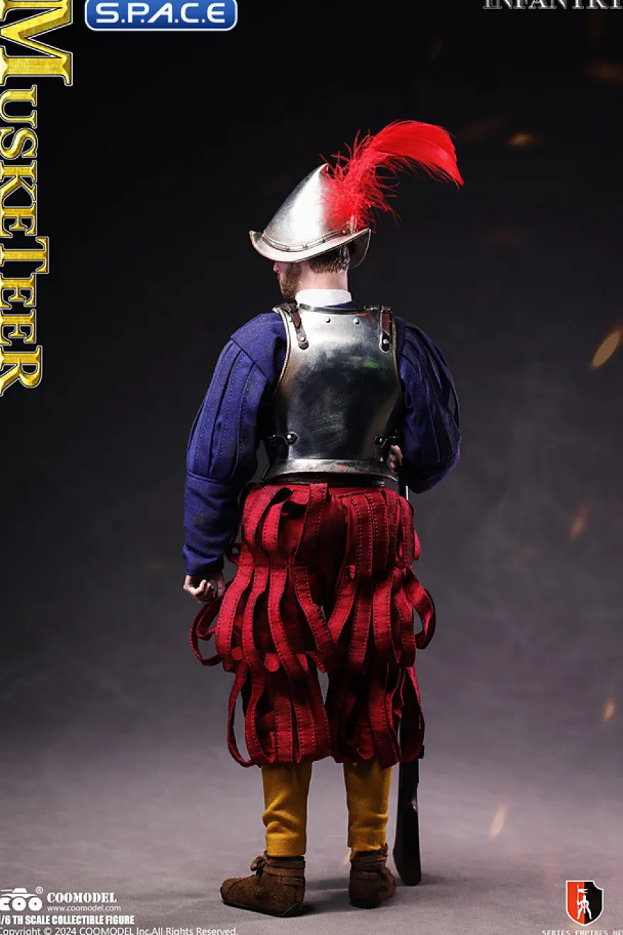 1/6 Scale Spanish Conquistador Musketeer Infantry