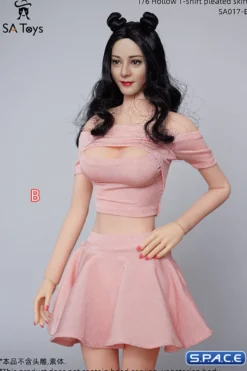 1/6 Scale strapless Top with Skirt