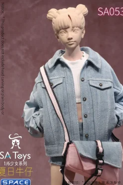 1/6 Scale Summer Denim Clothing Set
