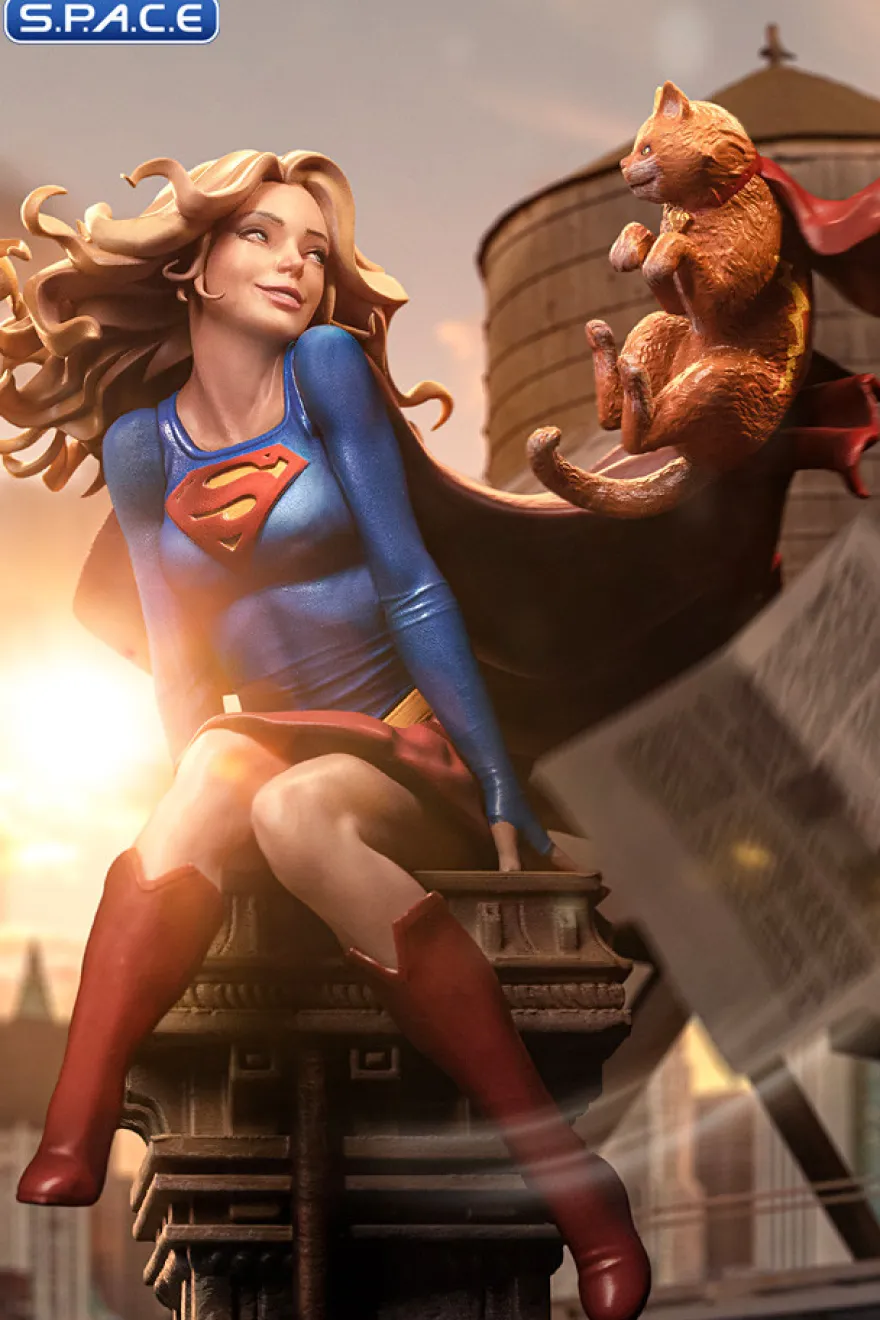 1/10 Scale Supergirl Art Scale Statue