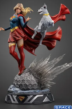 1/10 Scale Supergirl & Krypto Art Scale Statue