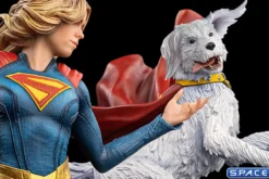 1/10 Scale Supergirl & Krypto Art Scale Statue