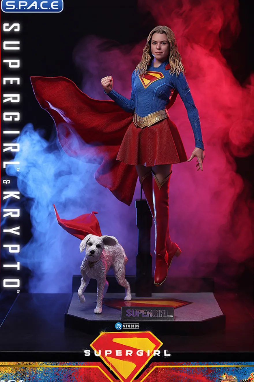 1/6 Scale Supergirl & Krypto Movie Masterpiece Set MMS869