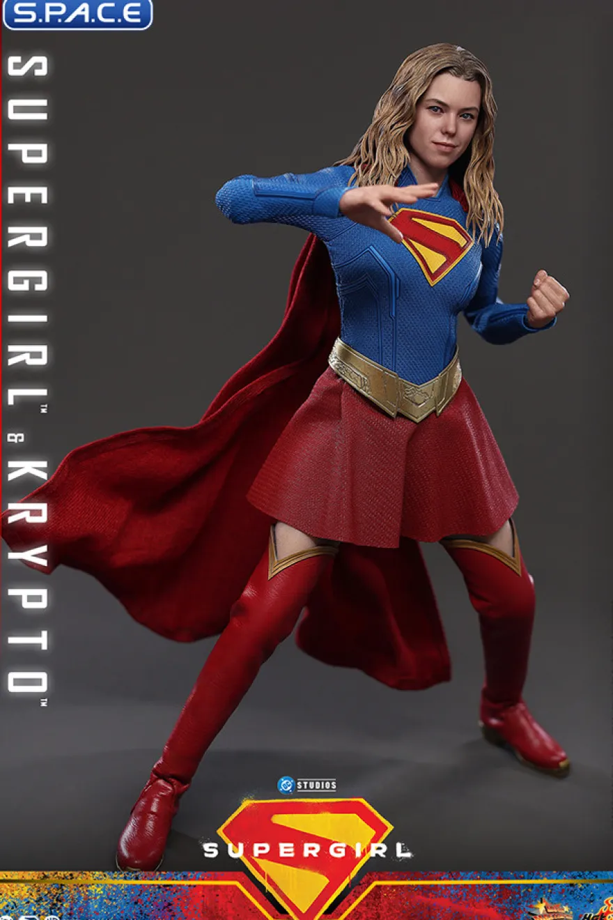 1/6 Scale Supergirl & Krypto Movie Masterpiece Set MMS869