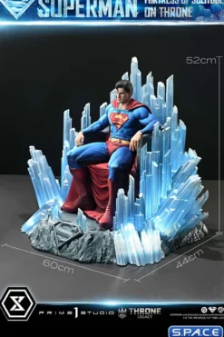 1/4 Scale Superman Fortress of Solitude on Throne Throne Legacy Statue