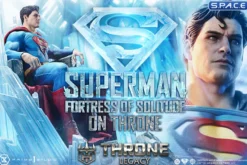 1/4 Scale Superman Fortress of Solitude on Throne Throne Legacy Statue