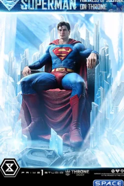 1/4 Scale Superman Fortress of Solitude on Throne Throne Legacy Statue