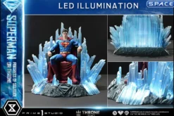 1/4 Scale Superman Fortress of Solitude on Throne Throne Legacy Statue