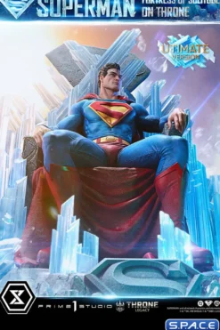 1/4 Scale Superman Fortress of Solitude on Throne Ultimate Throne Legacy Statue