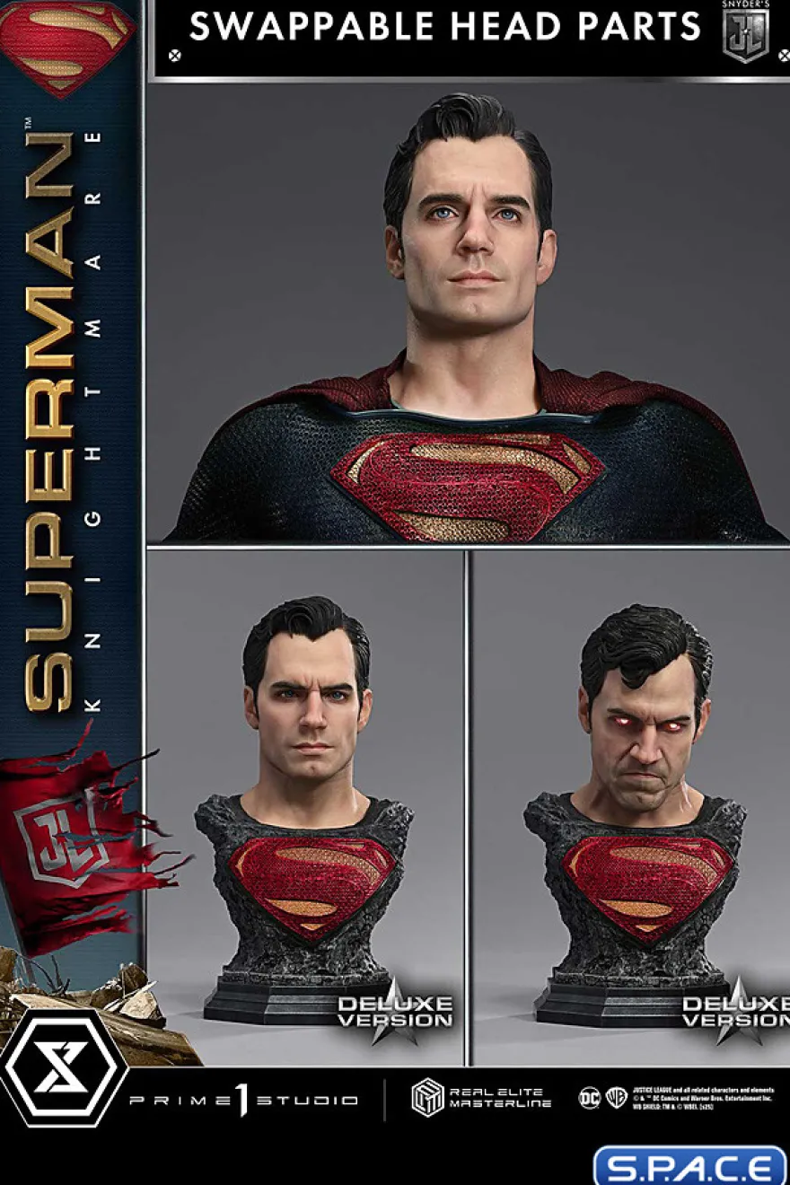 1/3 Scale Superman »Knightmare Colors« Deluxe Real Elite Masterline Statue