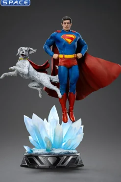1/10 Scale Superman & Krypto Art Scale Statue