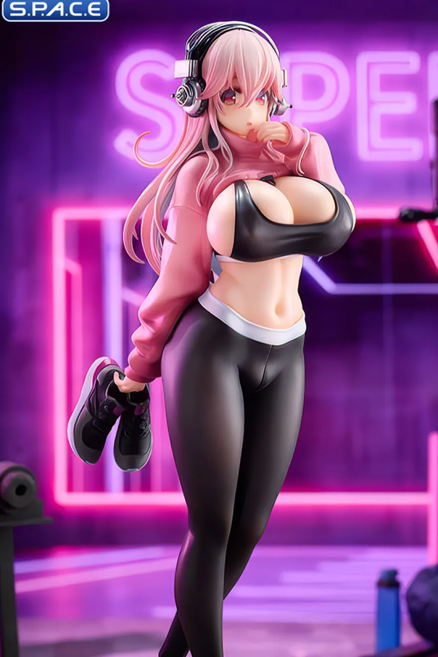 1/6 Scale Super Sonico PVC Statue - Exercise Version