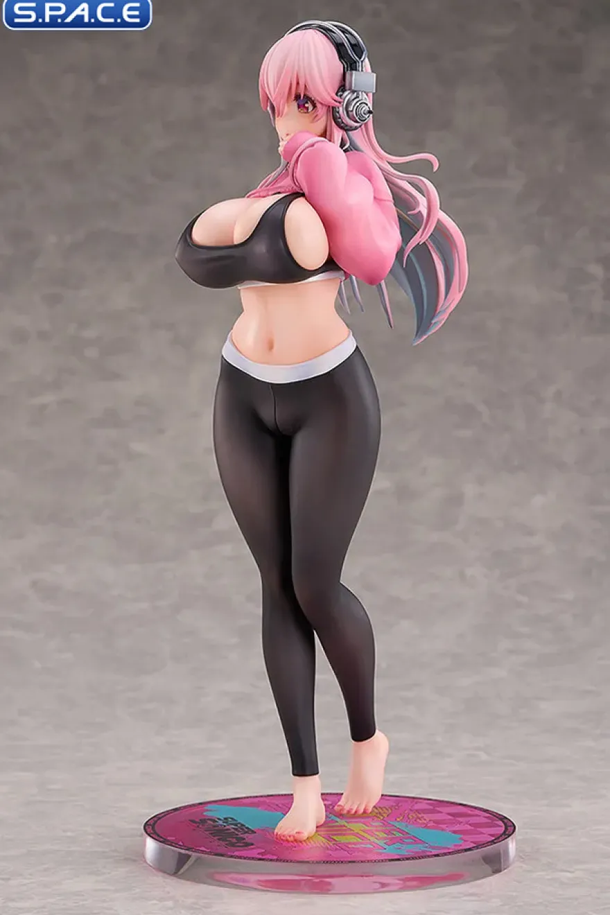1/6 Scale Super Sonico PVC Statue - Exercise Version