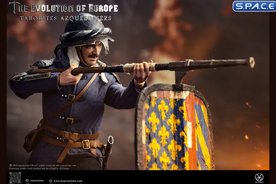 1/6 Scale Taborites Arquebusiers