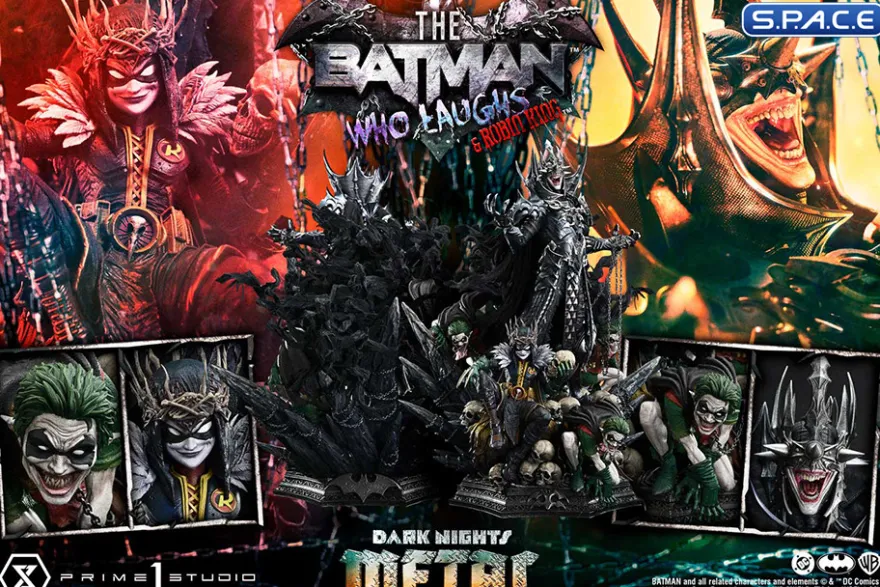 1/3 Scale The Batman Who Laughs & Robin King Museum Masterline Statue