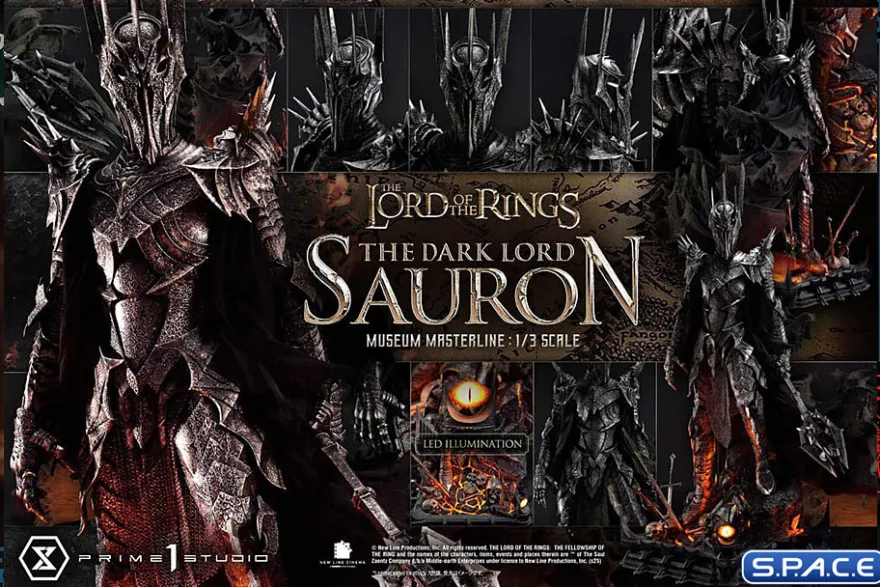 1/3 Scale The Dark Lord Sauron Museum Masterline Statue
