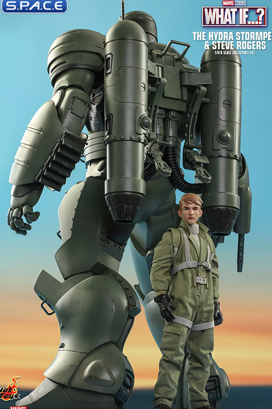 1/6 Scale The Hydra Stomper and Steve Rogers TV Masterpiece Set TMS060
