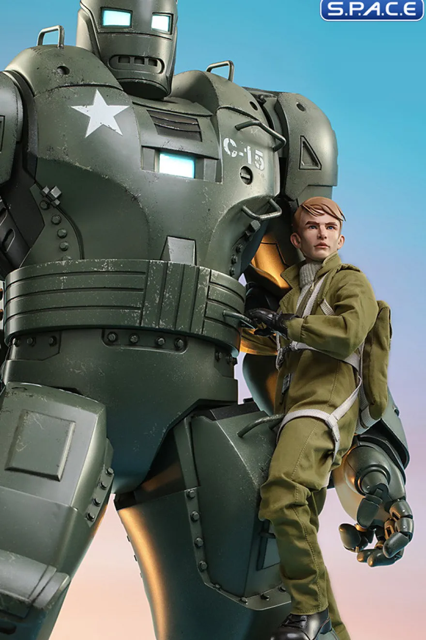1/6 Scale The Hydra Stomper and Steve Rogers TV Masterpiece Set TMS060