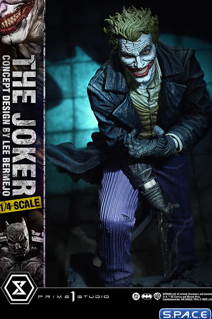 1/4 Scale The Joker »Concept Design by Lee Bermejo« Ultimate Premium Masterline Statue