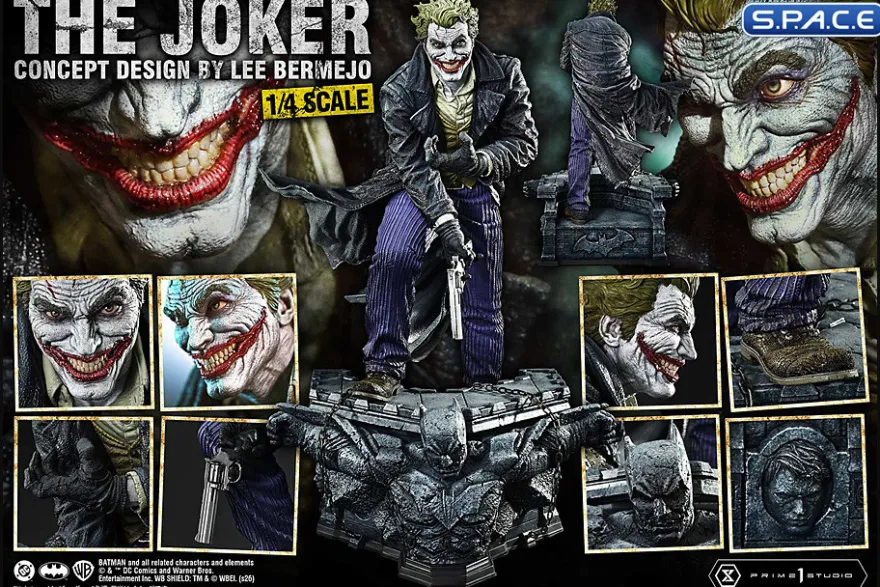 1/4 Scale The Joker »Concept Design by Lee Bermejo« Ultimate Premium Masterline Statue
