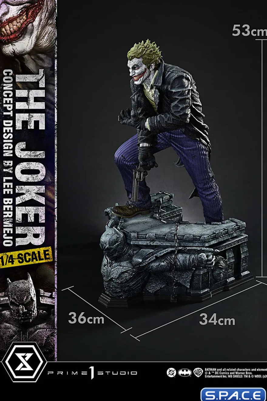 1/4 Scale The Joker »Concept Design by Lee Bermejo« Ultimate Premium Masterline Statue