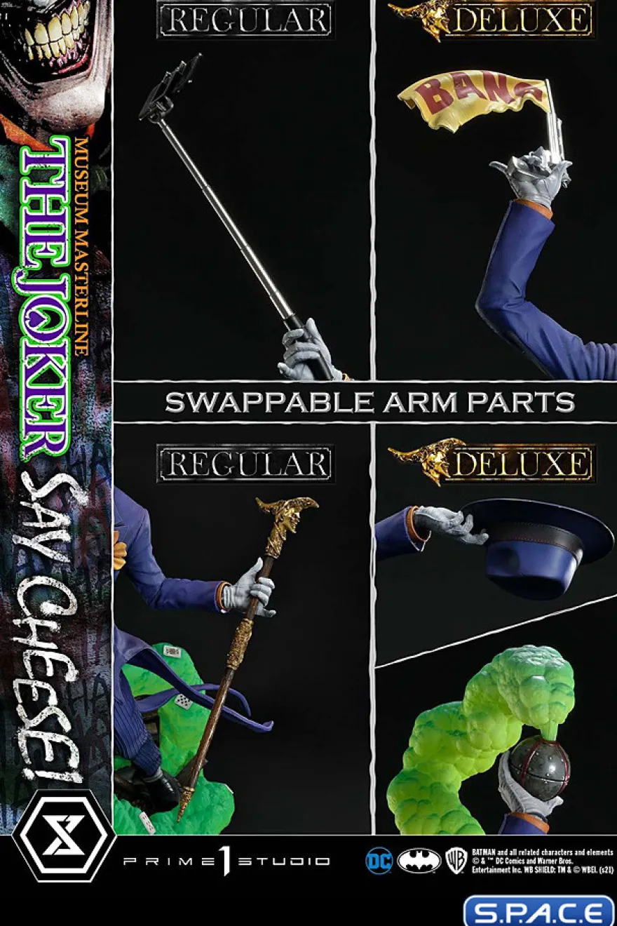 1/3 Scale The Joker »Say Cheese!« Deluxe Museum Masterline Statue - Bonus Version