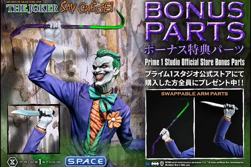 1/3 Scale The Joker »Say Cheese!« Deluxe Museum Masterline Statue - Bonus Version