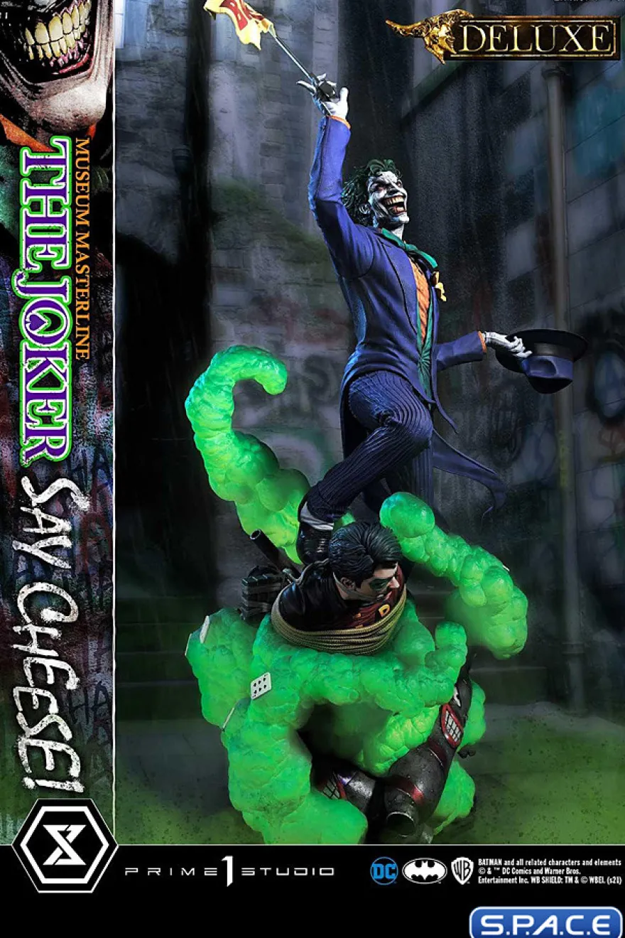 1/3 Scale The Joker »Say Cheese!« Deluxe Museum Masterline Statue - Bonus Version