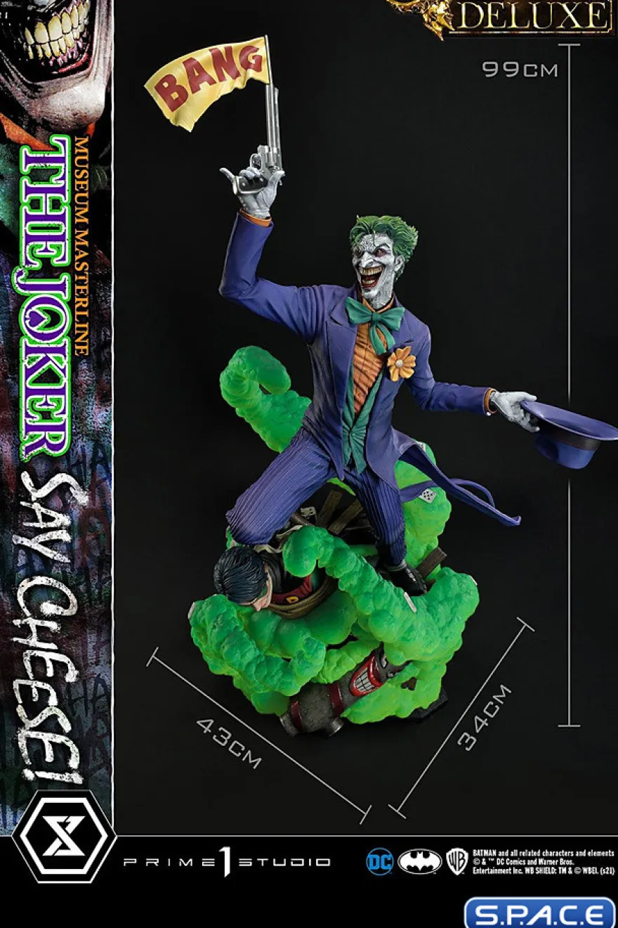 1/3 Scale The Joker »Say Cheese!« Deluxe Museum Masterline Statue - Bonus Version