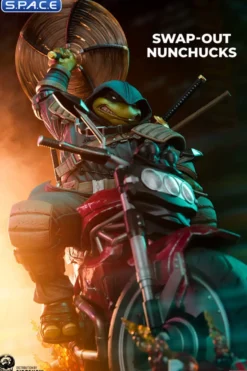 1/4 Scale The Last Ronin on Bike Statue