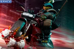 1/4 Scale The Last Ronin on Bike Statue