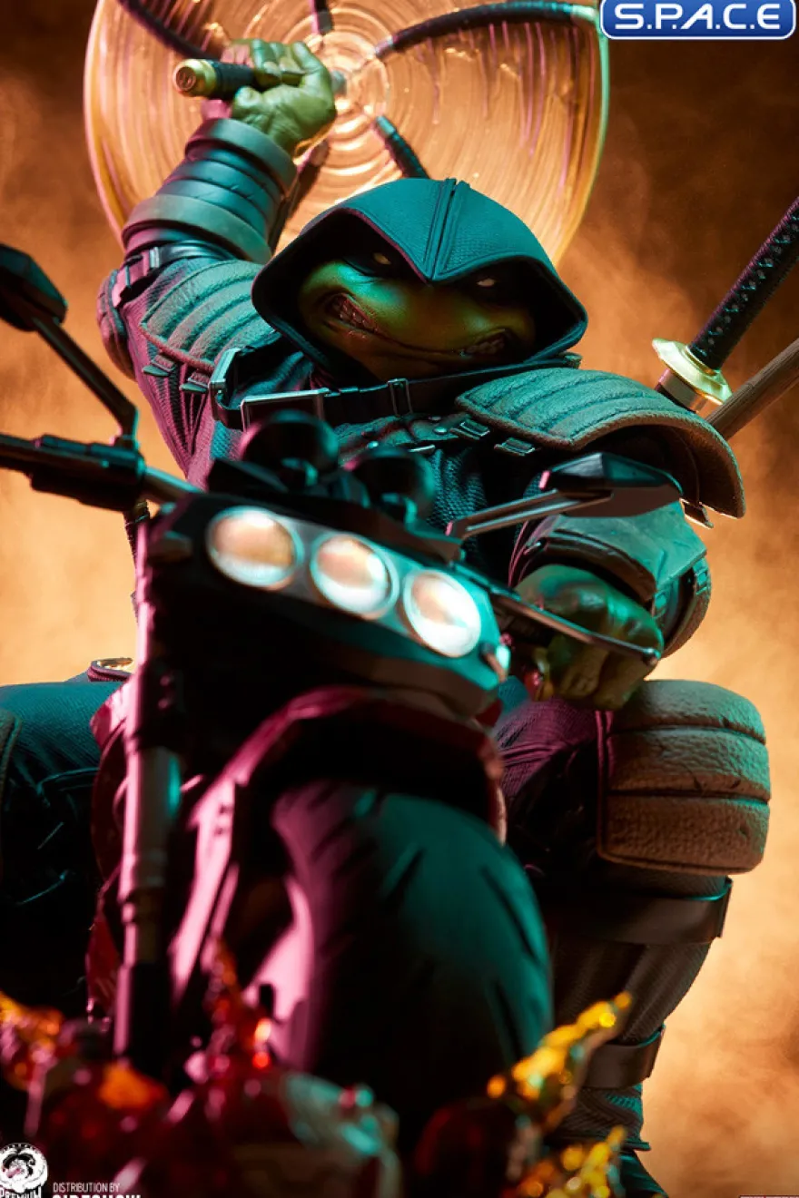 1/4 Scale The Last Ronin on Bike Statue