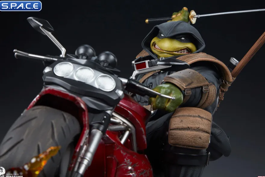1/4 Scale The Last Ronin on Bike Statue