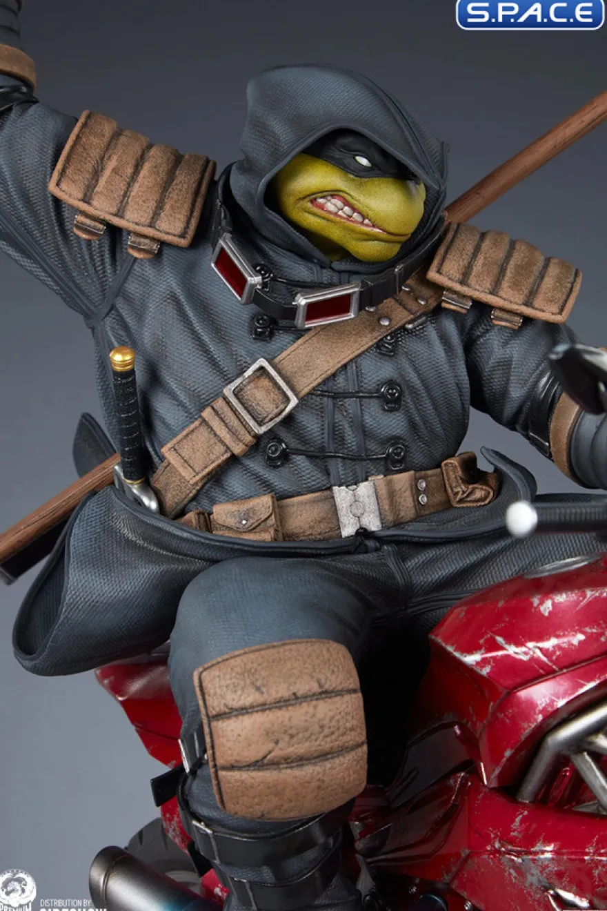 1/4 Scale The Last Ronin on Bike Statue