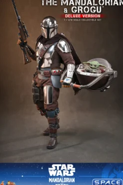 1/6 Scale The Mandalorian and Grogu Deluxe Version Movie Masterpiece Set MMS872