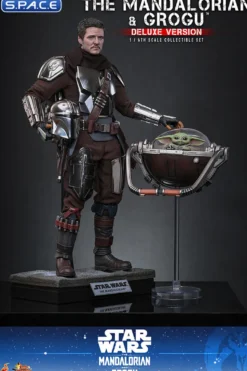 1/6 Scale The Mandalorian and Grogu Deluxe Version Movie Masterpiece Set MMS872