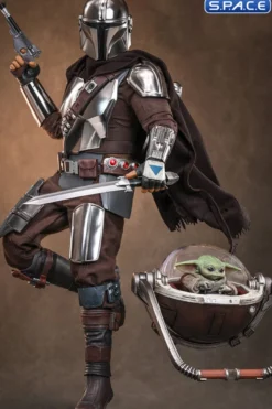 1/6 Scale The Mandalorian and Grogu Deluxe Version Movie Masterpiece Set MMS872